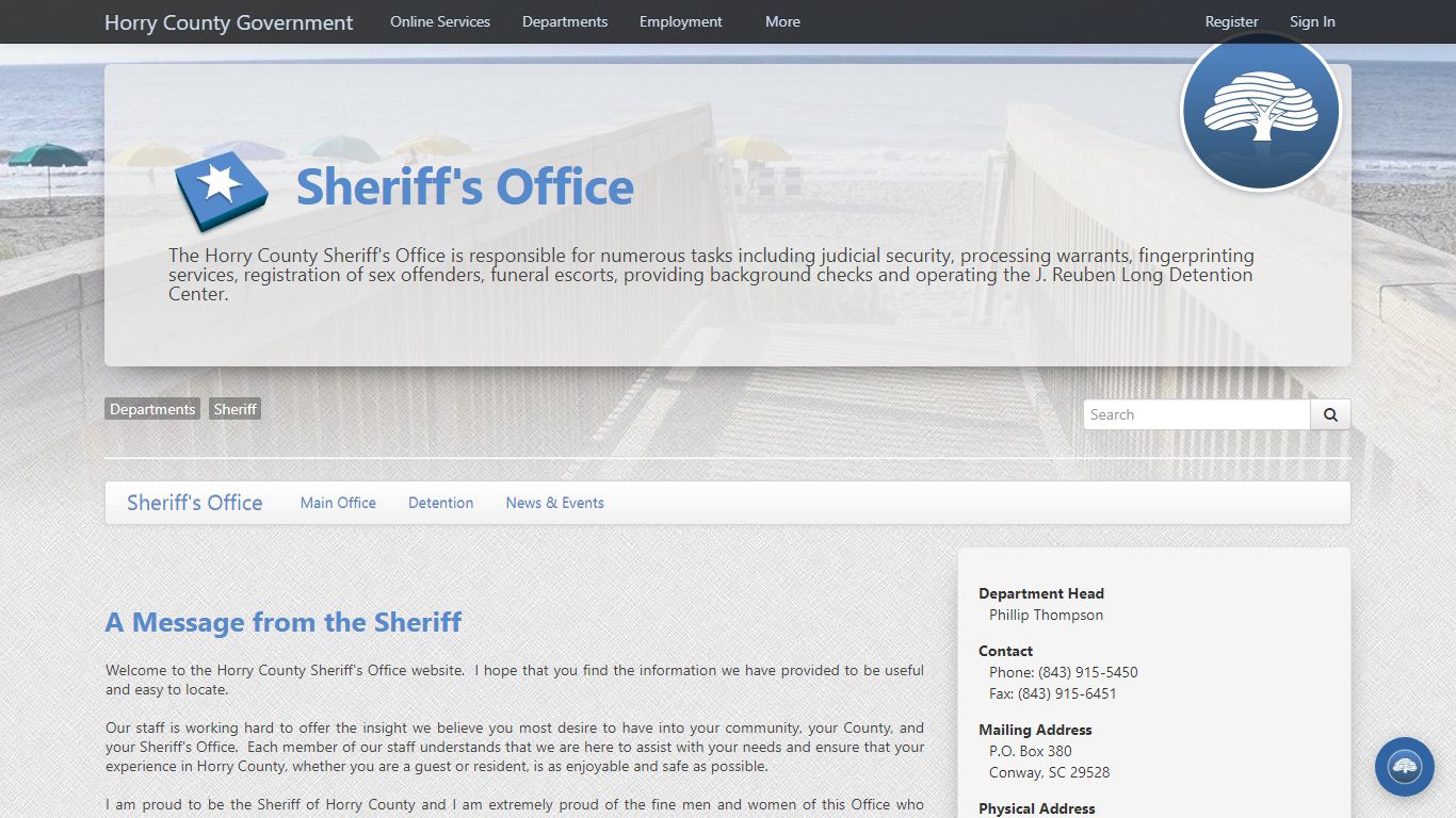 Sheriff's Office - Horry County